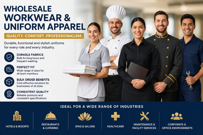 What Should You Look for When Buying Wholesale Workwear and Uniform Apparel?